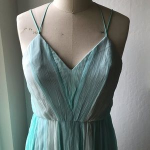 Strappy Gauze Maxi Dress